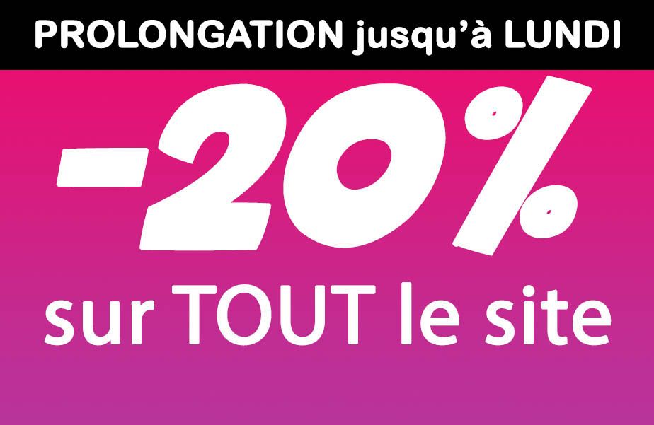 Poppers remise 20%